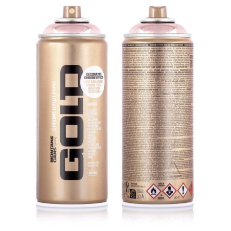 Montana - GOLD - Couleurs Effet Chrome - Chrome Cuivre (CopperChrome) - 400ml