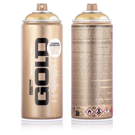Montana - GOLD - Chrome Effect Colors - GoldChrome - 400ml