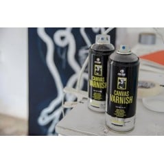 MTN WEPRO - Vernis De Protection Pour Toile (Canvas Varnish) - Satin - Transparent - 400ml