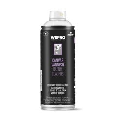 MTN WEPRO - Vernis De Protection Pour Toile (Canvas Varnish) - Mate - Transparent - 400ml
