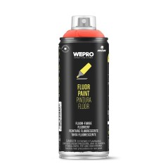 MTN WEPRO - Fluor Paint - Rouge Fluo (Fluor Red) - 400ML