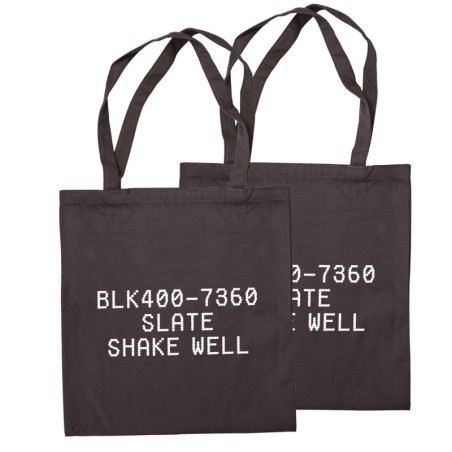 Montana - Cotton Bag Donut Print - Slate - 7360