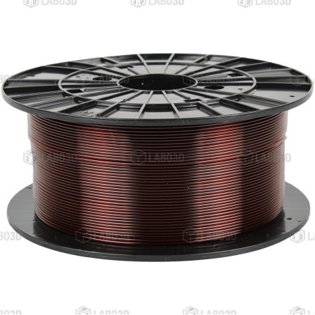 Filament PM - PETG - Brun transparent (translucent Brown) - 1.75mm - 1 Kg
