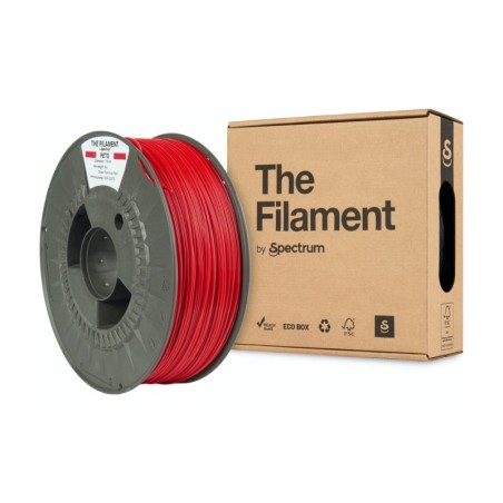 Spectrum - The Filament PETG - Technical Red - 1.75mm - 1Kg