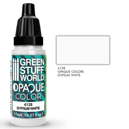 Green Stuff World - Couleurs opaques - Gypsum White - 4128