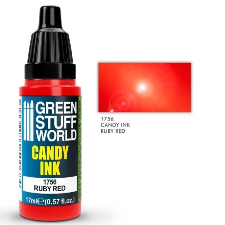 Green Stuff World - Encre Candy - Ruby Red - 1756