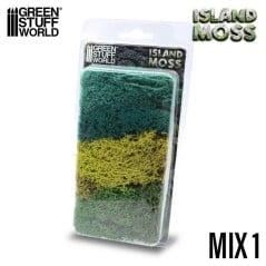 Green Stuff World - Mousse d'Islande - Mélange Vertes - 9325