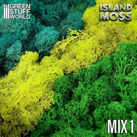 Green Stuff World - Islandmoss - Green Mix - 9325