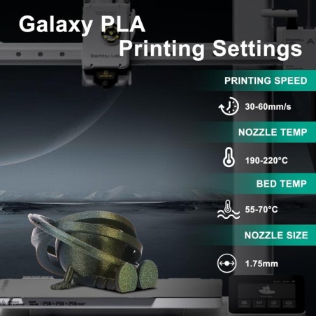 Eryone - PLA Galaxy - Omega Nebula - 1.75mm - 1 Kg