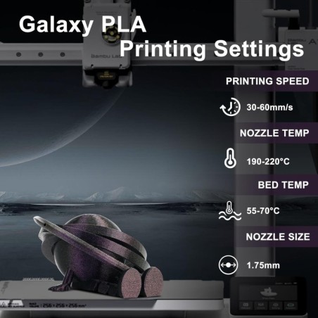 Eryone - PLA Galaxy - Owl Nebula - 1.75mm - 1 Kg