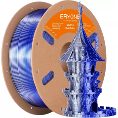 Eryone - PLA Silk Dual-Color - Midnight Blue & Silver - 1.75mm - 1 Kg