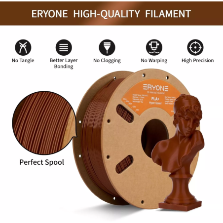 Eryone - PLA+ High Speed - Brun (Brown) - 1.75mm - 1 Kg