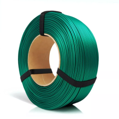 Rosa3D - PLA Starter - Vert émeraude satiné (Emerald Green Satin) - 1.75mm - 1 Kg - Refill