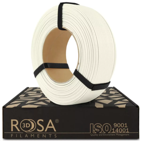 Rosa3D - PLA Starter - Pearl White - 1.75mm - 1 Kg - Refill