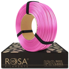 Rosa3D - PLA Starter - Rose Satin (Satin Pink) - 1.75mm - 1 Kg - Refill