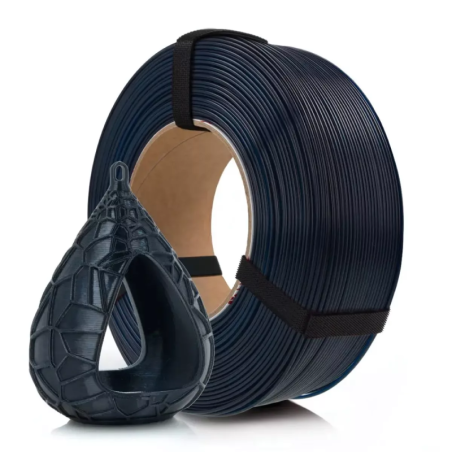 Rosa3D - PETG Standard HS - Navy Blue Transparent - 1.75mm - 1 Kg - Refill