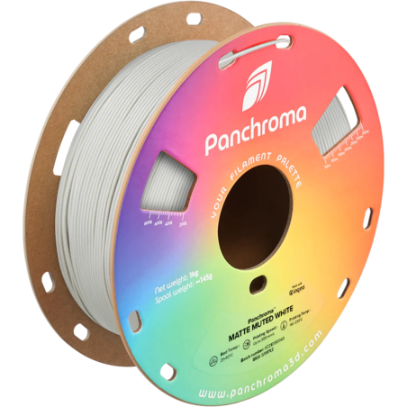 Polymaker Panchroma™ PLA Matte - Muted White - 1.75mm - 1 Kg