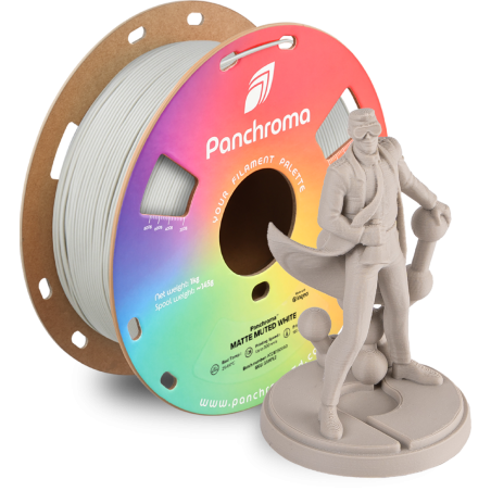 Polymaker Panchroma™ PLA Matte - Muted White - 1.75mm - 1 Kg