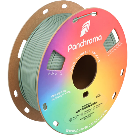 Polymaker Panchroma™ PLA Matte - Muted Green - 1.75mm - 1 Kg