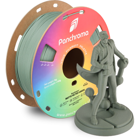 Polymaker Panchroma™ PLA Matte - Muted Green - 1.75mm - 1 Kg