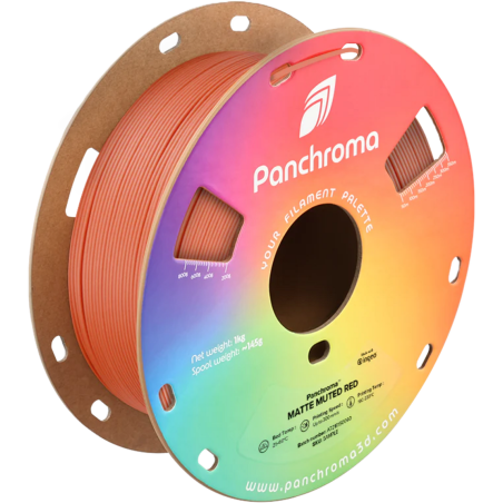 Polymaker Panchroma™ PLA Matte - Muted Red - 1.75mm - 1 Kg