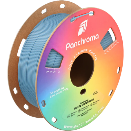 Polymaker Panchroma™ PLA Matte - Muted Blue - 1.75mm - 1 Kg