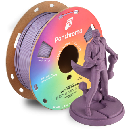Polymaker Panchroma™ PLA Matte - Muted Purple - 1.75mm - 1 Kg
