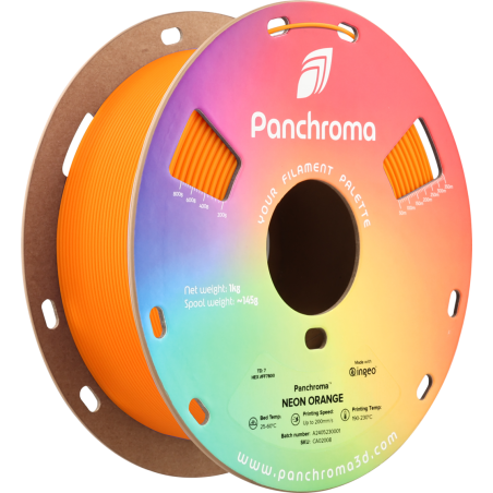 Polymaker Panchroma™ PLA Neon - Orange - 1.75mm - 1 Kg