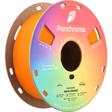 Polymaker Panchroma™ PLA Neon - Orange - 1.75mm - 1 Kg