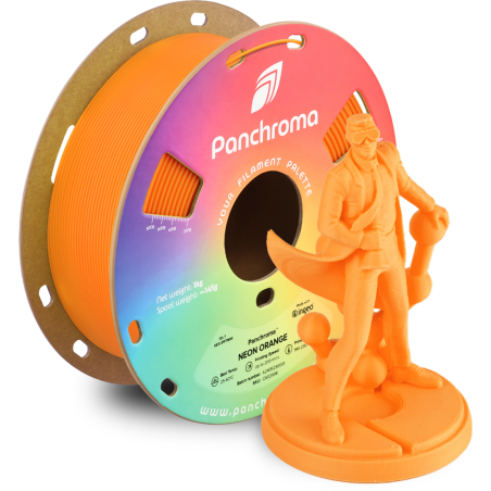Polymaker Panchroma™ PLA Neon - Orange - 1.75mm - 1 Kg