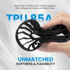 Eryone - TPU 85A - Black - 1.75mm - 1 Kg