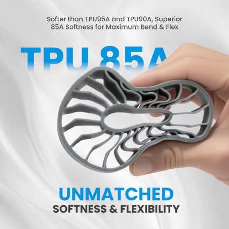 Eryone - TPU 85A - Gris (Gray) - 1.75mm - 1 Kg