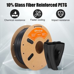 Eryone - PETG-GF - Glass Fiber - Black - 1.75mm - 1 Kg