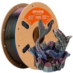 PLA Burnt Titanium – Filament 3D Effet Métallisé Multicolore 1.75mm