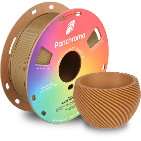 Polymaker Panchroma™ PLA Matte - Wood Brown - 1.75mm - 1 Kg