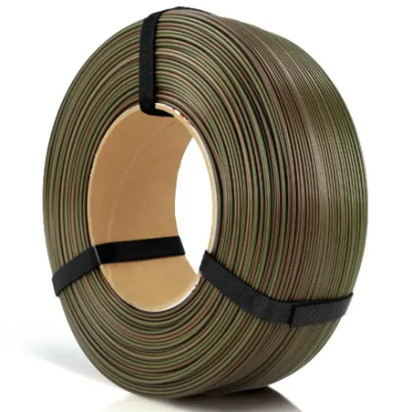 Rosa3D - PLA Silk Rainbow - Arc-en-ciel Camouflage (Multicolour Army Forest) - 1,75 mm - 1 kg - Refill