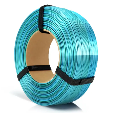 Rosa3D - PLA Rainbow Silk - Arc-en-ciel Océan (Silk Ocean) - 1,75 mm - 1 kg