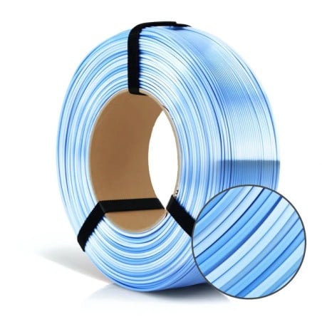 Rosa3D - PLA Rainbow - Arc-en-ciel Glacé (Multicolour Silk Frozen) - 1,75 mm - 1 kg - Refill