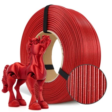 Rosa3D - PLA Galaxy - Karmin Red - 1.75mm - 1 Kg - Refill