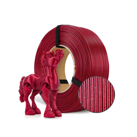 Rosa3D - PLA Galaxy - Red Wine - 1.75mm - 1 Kg - Refill