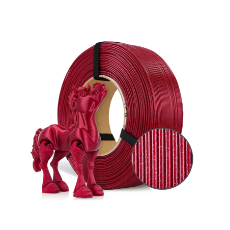 Rosa3D - PLA Galaxy - Vin Rouge (Red Wine) - 1.75mm - 1 Kg - Refill