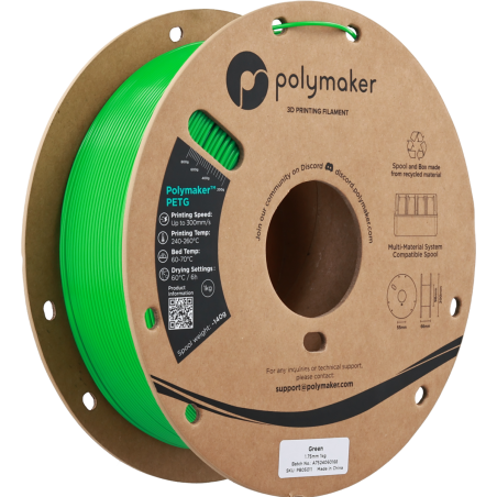 PETG Polymaker 1.75mm 1KG – Filament 3D Haute Performance