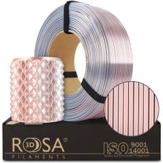 Rosa3D PLA Magic Silk Refill 1.75 mm 1 kg – Filament 3D Effet Soie