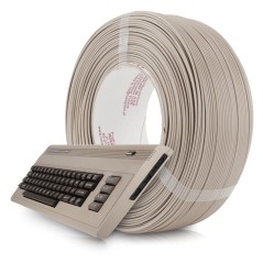 Rosa3D - PLA Starter - Gris Ordinateur 8bit Retro (Computers 8bit Retro Gray) - 1.75mm - 1 Kg - Refill