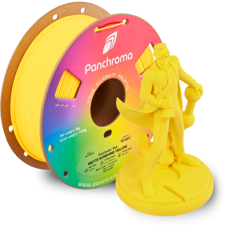 Polymaker Panchroma™ PLA Matte - Sunshine Yellow - 1.75mm - 1 Kg