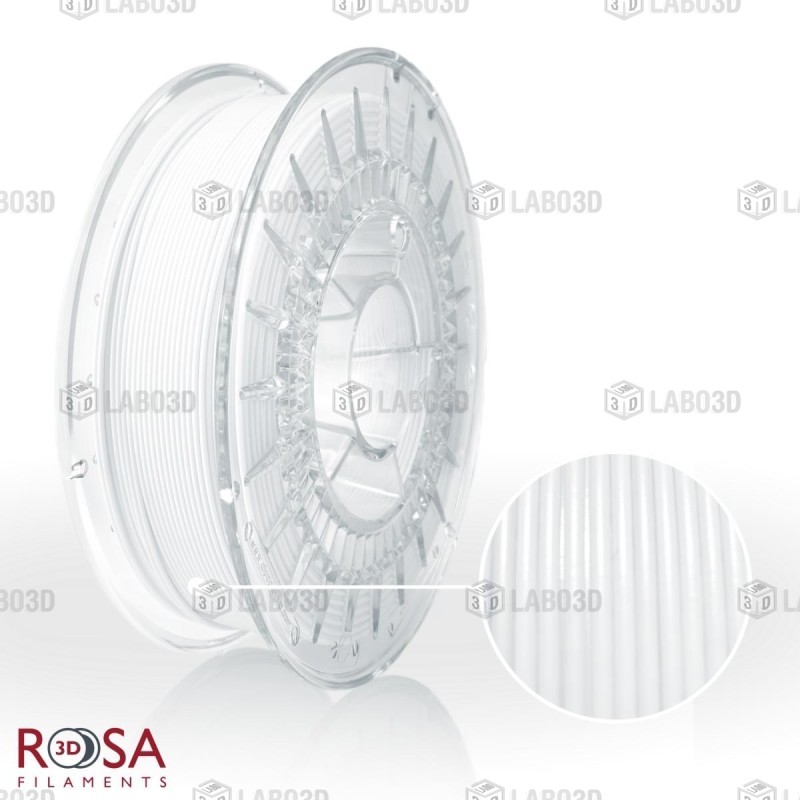 Rosa3D - PLA Starter - Blanc Froid (Winter White) - 1.75mm - 800 gr Rosa3D - PLA Starter - Blanc Froid (Winter White) - 1.75mm - 800 gr