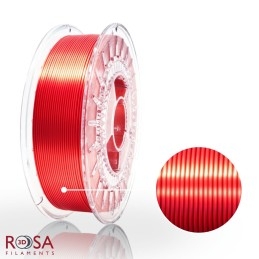 Rosa3D - PLA Silk - Rouge (Red) - 1.75mm - 800 gr