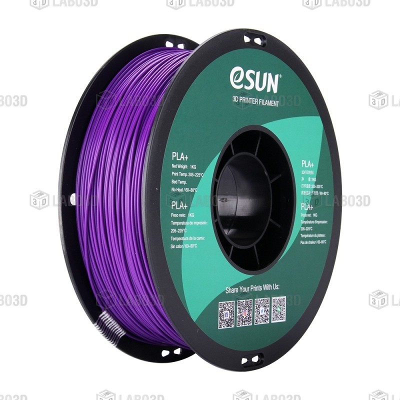 eSun - PLA+ - Mauve Violet (Purple) - 1.75mm - 1 Kg eSun - PLA+ - Mauve Violet (Purple) - 1.75mm - 1 Kg