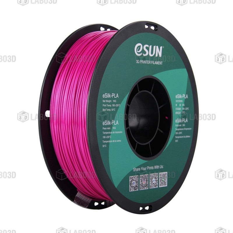 eSun - eSILK - Violet - 1.75mm - 1 Kg eSun - eSILK - Violet - 1.75mm - 1 Kg