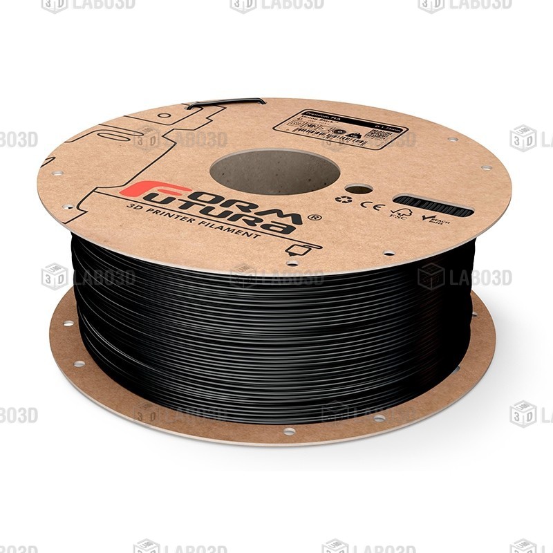 FormFutura - Premium PLA - Noir (Strong Black) - 1.75 mm -1 Kg